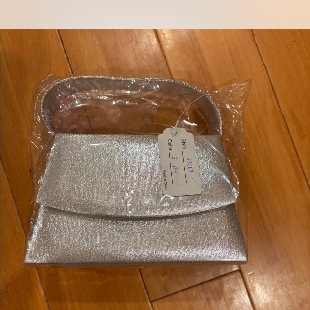 Elegant Silver Women's Bag